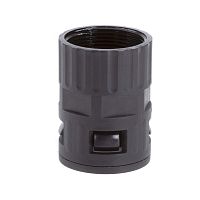Муфта с внутренней резьбой DN 23 мм, М25х1,5, полиамид, цвет черный | код PAI23M25N | DKC