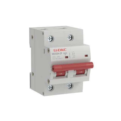 Автоматический выключатель модульный YON max типа MD125H, 10кА, 2 полюса, хар-ка C, 40А | код MD125H-2PC40 | DKC Автоматический выключатель модульный YON max типа MD125H, 10кА, 2 полюса, хар-ка C, 40А | код MD125H-2PC40 | DKC
