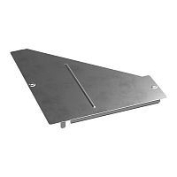 Крышка переходника правого Стандарт INOX (AISI 304) 500х150 Промрукав | код PR16.5780 | ПРОМРУКАВ