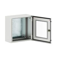 Корпус навесной уличный ST Outdoor с М/П с прозрачной дверью ВxШxГ 400x400x200 мм, IP66 | код R5STX0442-OUTDOOR | DKC