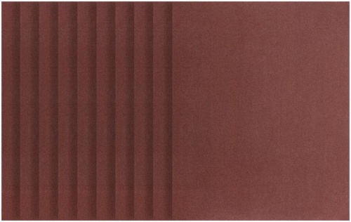 Листы шлифовальные на тканевой основе, алюминий-оксидный абразивный слой 230х280 мм, 10 шт P80 | код 38008 | FIT фото 5