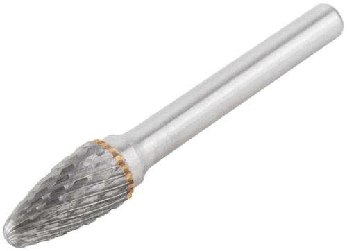 Шарошка карбидная, штифт 6 мм, тип ''F'', параболическая 10х20х65 мм | код 36618 | FIT фото 2