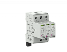 Ограничитель перенапряжения ETITEC SM T12 300/12,5 (3+0, 3p, TNC) RC | код 002440545 | ETI