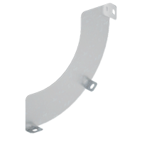 Перегородка SEP для угла CS90 H80, в комплекте с крепежными элементами и необходимыми для монтажа, г/о | код SSC90800KHDZ | DKC