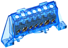 TEKFOR Шина N ноль в комб. изол. Стойка 8х12-7-С IEK | код TF-NN20-07-DP-K07 | IEK