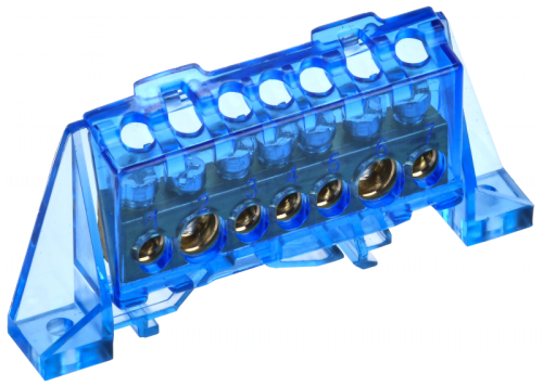 TEKFOR Шина N ноль в комб. изол. Стойка 8х12-7-С IEK | код TF-NN20-07-DP-K07 | IEK TEKFOR Шина N ноль в комб. изол. Стойка 8х12-7-С IEK | код TF-NN20-07-DP-K07 | IEK