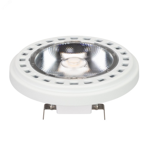 Лампа AR111-Светильник Unit-G53-15W- Warm3000 (WH, 24 deg, 12V) (ARL, металл) | код 25640 | Arlight
