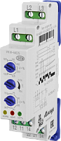 Реле контроля фаз РКФ-М05-1-15 AC100В УХЛ4, напряжение питания 100В АС, исполнение до -25 С МЕАНДР | код 4640016931620 | МЕАНДР