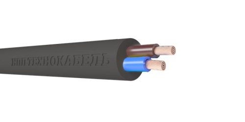 Провод ПВС 2х1.5 380В Ч | код 00-00149100 | Технокабель