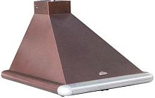 Вытяжка каминная Elikor Сатурн 60П-180-В1Л медный антик/нержавеющая сталь управление: ползунковое (1 мотор) | код 1916391 | ELIKOR