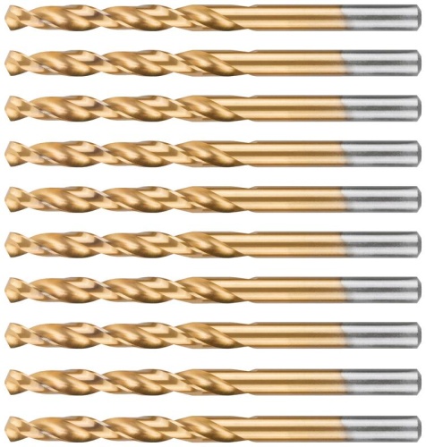 Сверло по металлу Cutop Profi с титановым покрытием, 6х93 мм (10 шт) | код 52-449 | FIT фото 5