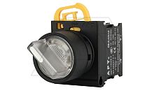 Переключатель PB3E, белый, 0-I, фиксация, 1NO, 6A 230VAC/24VDC, с подсветкой без LED, 22mm, IP65 | код PB3E-X21S10S/W00m | АРТ