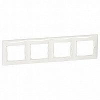Рамка 4 поста VALENA CLASSIC, белый | код. 774454 | Legrand