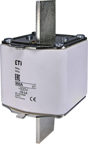 Предохранитель NH-4a/gG 900A 500V | код 004116111 | ETI