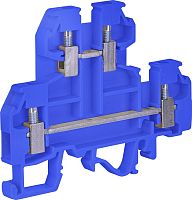 Клемма винтовая-нейтральная двухуровневая VS 2.5 NA N (2,5 mm2_синяя) | код 003901244 | ETI