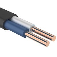 Кабель ВВГ-Пнг(А)-LS 2х2.5ок (N)-0.66кВ ГОСТ 31996-2012 (бухта 200 м) | код 00-00004959 | Электрокабель НН