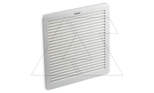 Фильтр-решетка SFF, габариты 250x250x35мм, вырез 223x223мм, степень фильтрации 94%, IP54, RAL7035 | код 01SFF250223G | Natclic Фильтр-решетка SFF, габариты 250x250x35мм, вырез 223x223мм, степень фильтрации 94%, IP54, RAL7035 | код 01SFF250223G | Natclic