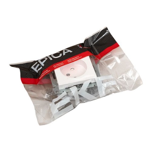 Эпика Механизм розетки 16А без заземления со шторками белый EKF | код UP1-SOW-101 | EKF