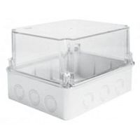 690 483, Распределительная коробка с перфорацией под выдавливание IP67 - высокая прозрачная крышка KJTO 3123-D Halogen Free | код 0.0.0.6.90483 | KLEMSAN