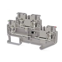 311 499, Пружинная клемма серии SRD 2,5-FD-L (Серый) | код 0.0.0.3.11499 | KLEMSAN