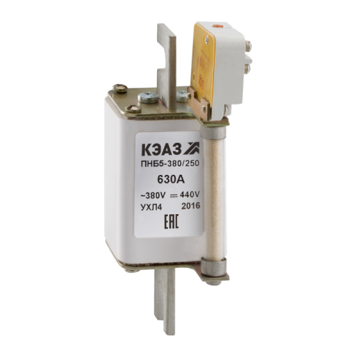 Предохранитель ПНБ5М-380/630-4-630А-УХЛ4-АЭС | код 326871 | КЭАЗ