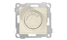 Rita - Светорегулятор (RC) с подсветкой, поворотный, 325 Вт, сл.кость | код 2200-447-0202 | Mutlusan