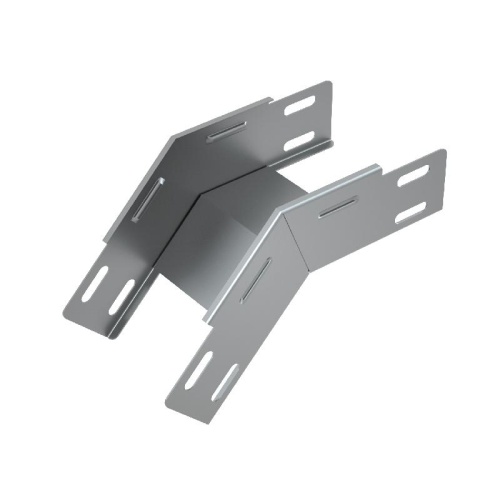 Угол для лотка вертикальный внешний 45град. 300х50 сталь 1мм VL45-50-300 КМ LO0148 Угол для лотка вертикальный внешний 45град. 300х50 сталь 1мм VL45-50-300 КМ LO0148