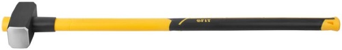 Кувалда кованая, фиберглассовая обратная усиленная ручка 900 мм, 4 кг | код 45251 | FIT фото 3