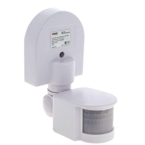 ИК датчик движения наст, 1200Вт 180гр, до 12м IP44 MS-16C PROxima | код dd-ms-16C | EKF ИК датчик движения наст, 1200Вт 180гр, до 12м IP44 MS-16C PROxima | код dd-ms-16C | EKF