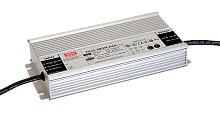 Источник питания AC-DC, 480Вт, IP68, вход 90…305В AC, 47…63Гц/127…431В DC, ККМ, выход 48В/10А, изоляция 3750В AC, в кожухе 262х125х43.8мм, -55…+90С (корпус) | код HLGP-480H-48 | MeanWell