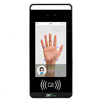 Мультибиометрический терминал с измерением температуры ZKTeco SpeedFace-V5L-RFID[TI] | код 00-00012375 | ZKteco