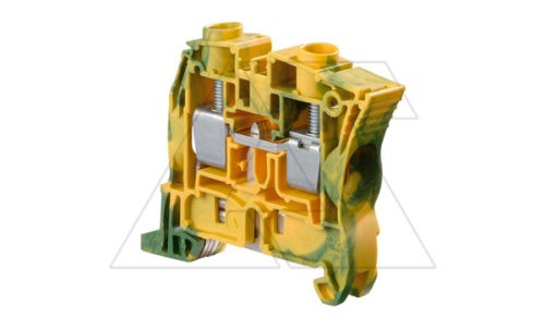 Клемма ZS16-PE/10 винтовой зажим, для заземления, 1920А/1с, ж./зеленый | код 1SNK510150R0000 | Entrelec Клемма ZS16-PE/10 винтовой зажим, для заземления, 1920А/1с, ж./зеленый | код 1SNK510150R0000 | Entrelec