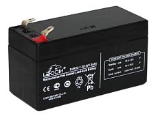 LEOCH DJW 12-1,3 Аккумуляторная батарея, напряжение: 12В, ёмкость: 1,3Ач, клеммы типа: F1, Размеры ВШГ: 58x43x97мм, вес: 0,61кг. Срок службы: 8 лет. | код DJW12-1.3 | LEOCH