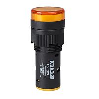 Лампа AD16DS(LED) матрица D16мм желтый 48В AC/DC-КЭАЗ | код 357837 | КЭАЗ