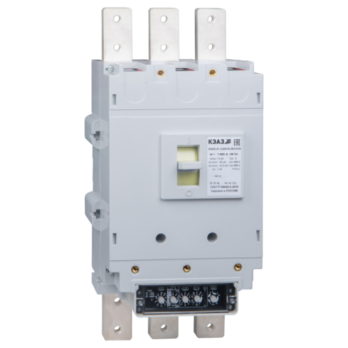 Выключатель автоматический ВА55-41-330016-400А-690AC-УХЛ3-КЭАЗ | код 292166 | КЭАЗ Выключатель автоматический ВА55-41-330016-400А-690AC-УХЛ3-КЭАЗ | код 292166 | КЭАЗ