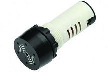 Зуммер компактный постоянный сигналф22 черный 24В | код BZ-3-22M/N24 | Engard