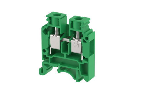 Клемма проходная винтовая 10 мм2, на 2 подключения, зеленая KUT10N-GR | код 1105010003 | Elmex Клемма проходная винтовая 10 мм2, на 2 подключения, зеленая KUT10N-GR | код 1105010003 | Elmex
