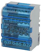 Шины на DIN-рейку NO-224-15 в корпусе (кросс-модуль) ШНК 4х7 3L+PEN (74/1554) ЭРА | код Б0043933 | Эра