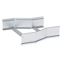 Переходник по ширине центральный лестничный усиленный 150х900х500 мм (2 мм) HDZ EKF | код wcltp150x900x500-2-HDZ | EKF