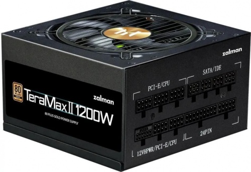 Блок питания Zalman ATX 1200W ZM1200-TMXII 80+ gold (20+4pin) APFC 120mm fan 12xSATA Cab Manag RTL | код 2047766 | ZALMAN