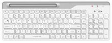 Клавиатура A4Tech Fstyler FBK25 белый/серый USB беспроводная BT/Radio slim Multimedia | код 1583363 | A4TECH