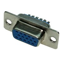 Разъём D-SUB RUICHI DHS-15F, 15 контактов | код 54958 | Ruichi
