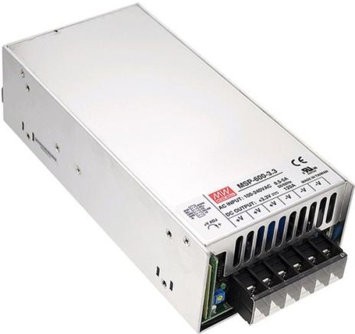 Источник питания AC-DC, med, ККМ, 600Вт, вход 85…264В AC, 47…63Гц /120…370В DC, выход 5В/120A, рег. вых 4.3…5.8В, изоляция 4000В AC, в кожухе 218х105х63.5мм, -40…+70С, выход SB 5В/0.3А | код MSP-600-5 | MeanWell Источник питания AC-DC, med, ККМ, 600Вт, вход 85…264В AC, 47…63Гц /120…370В DC, выход 5В/120A, рег. вых 4.3…5.8В, изоляция 4000В AC, в кожухе 218х105х63.5мм, -40…+70С, выход SB 5В/0.3А | код MSP-600-5 | MeanWell