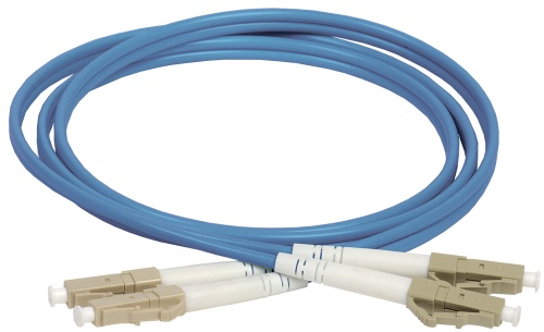 ITK Оптический коммутационный соединительный шнур (патч-корд), MM, 50/125 (OM4), LC/UPC-LC/UPC, (Duplex), 25м | код FPC5004-LCU-LCU-C2L-25M | IEK