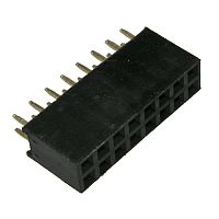 Гнездо для плат 2.54 мм RUICHI PBD 16, 16 контактов | код 63447 | Ruichi