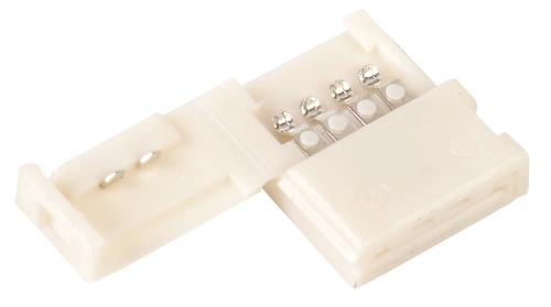 Коннектор 3шт RGB 10мм (разъем-разъем) | код LSCON10-RGB-202-03 | IEK