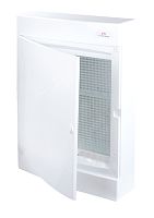 Щит пласт. наружн. исп. ECT3x18 MEDIA-PO (перф.панель, белая дверца) | код 001100211 | ETI