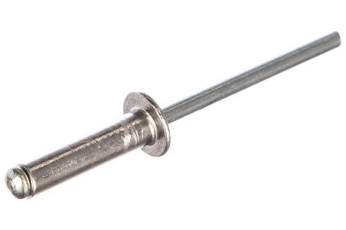 Заклепка вытяжная 4.0х16 100 шт | код 416-100 | ЭТМ-Крепеж