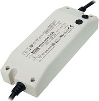 Источник питания AC-DC, 40Вт, IP64, вход 90…305В AC, 47…63Гц/127…431В DC, ККМ, выход 48В/0.84А, рег. выхода 44…53В/0.5…0.84A, изоляция 3750В AC, в кожухе 161х61.5х35, -40…+50С | код HLN-40H-48A | MeanWell