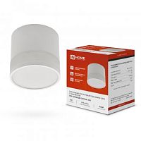 Светильник потолочный НПБ ЦИЛИНДР-GX53-WL-WH под лампу GX53 90х115мм белый IN HOME | код 4690612045733 | IN HOME